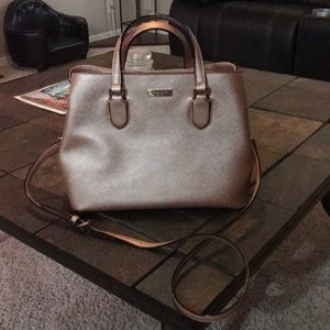 Kate Spade Rose Gold crossbody handbag
